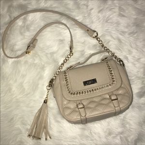 BCBG Cream Crossbody
